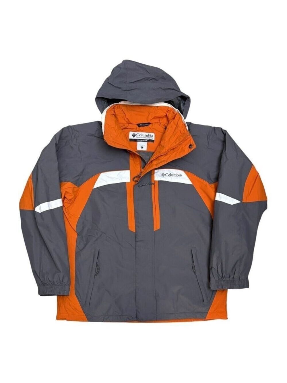 COLUMBIA Waterproof Snowboard Ski Winter Hooded Jacket Coat Mens Medium - Picture 2 of 8